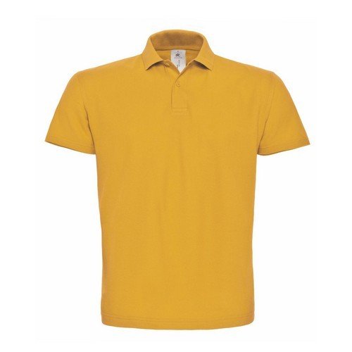 BC Footwear B&C - Polo de Manga Corta Modelo ID.001 Mujer Señora - Verano/Deporte (4XL/Dorado)