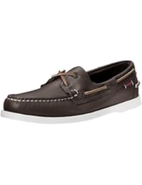 Sebago Men's Men's Docksides Wine Leather Shoes Leather