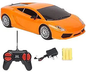 ARM 1:24 Remote Control Aventador Coupe Race Car, Licensed RC Hobby Model Vehicle for Boys Kids and Adults