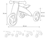 Lauflernrad / Laufrad – Holz 4 in 1 smartbike – grün – ab 1 Jahre - 7