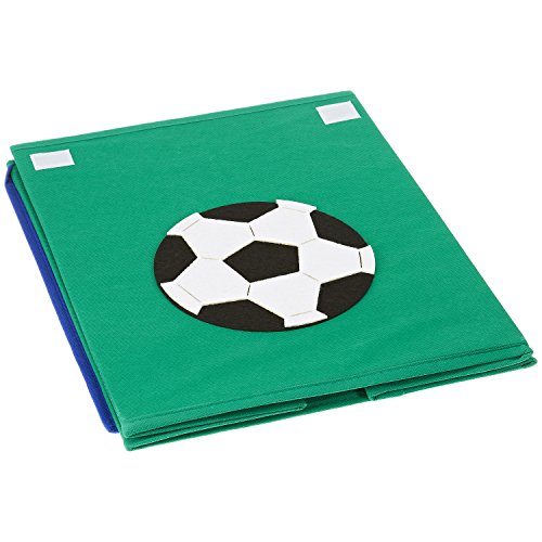FABELBUNT® faltbare große Spielzeugkisten mit bunten Motiven und Deckel (37x 30x 26cm) - 4