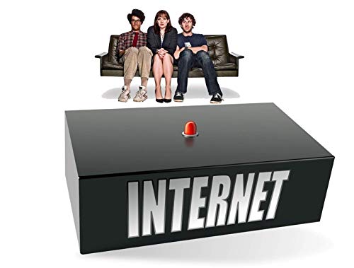 LaRetrotienda  serie Los Informaticos (IT Crowd) Esto, Jen, es INTERNET