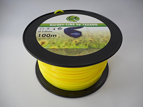 PROFI FADENKOPF DOPPELFADENKOPF m. Tippautomatik MOTORSENSE. AutoCut 25-2. Fadenspule wieder aufladbar. Passend für STIHL + 100m Ersatzfaden 6-Kant 3 mm Mähfaden mit hoher Schneidleistung. Fadenkopf schnell wieder aufladbar. - 4