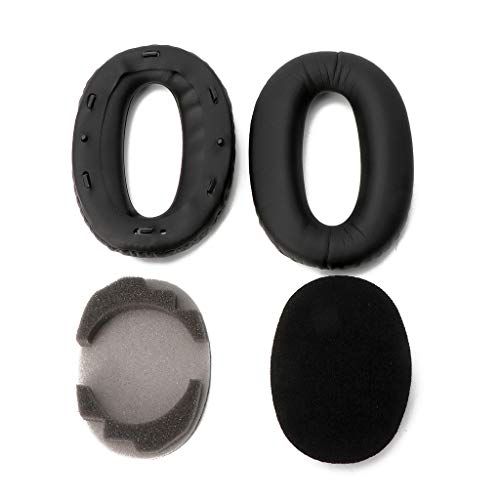 Preisvergleich Produktbild Tvvudwxx Weiches Protein Leder Ohrpolster Ersatzohrpolster Ohrpolster Für Sony MDR-1000X Kopfhörer MDR 1000X WH-1000XM2