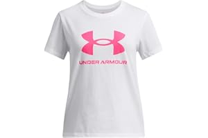 Under Armour Mädchen Ua Big Logo Ss T-Shirt (1er Pack)