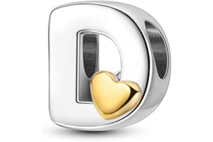 QIKAOLA 925 Charms en argent sterling Perles pour Pandora Plage Océan Amour Famille Animaux Charms Pendentif Fit pour bracelets et colliers européens