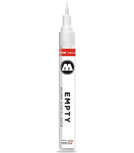 Molotow 211.000 Empty Marker – Pennarello Vuoto Punta Tonda 4 Mm, Riutilizzabile - copertina