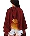 TRIXES Red Hairdressing Gown Salon Barbers Hair Cutting Cape