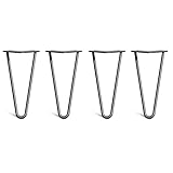 FÜR ENTSCHEIDUNGSTRÄGER: Speziell für Heimwerker, Entscheidungsträger und Fachleute, diese Haarnadelkurve Beine wird sowohl Stabilität und Jahrhundertmitte modern style zu irgendwelchen und alle Möbel Projekte.