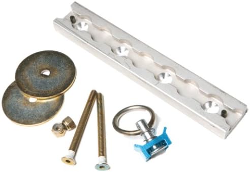 Steadymate 15522 Aluminum Surface Mount L Track Kit with Stud Fitting