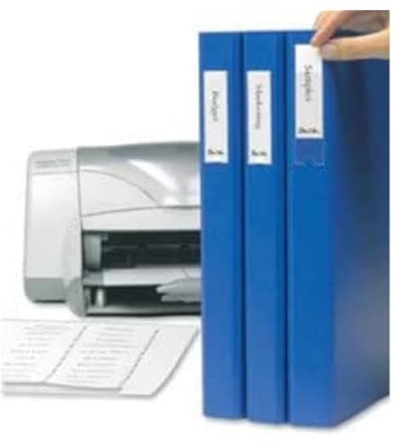 12 Portaetichette 35x102 Mm - Per Raccoltori, Archiviazioni E Organizzazione Ufficio - Foto 9