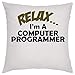 Produktbild Relax I'm A Computer Programmer Kissen Pillow