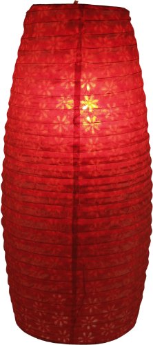 Corona small Reispapierlampenschirm / Papierlampenschirme oval - 5