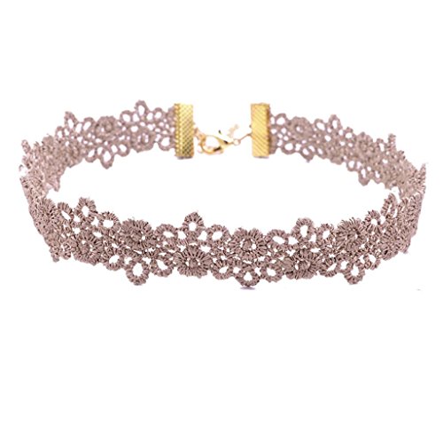 Covermason 10 PCS Halskette Velvet Spitze Choker - 5