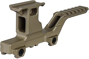 SPINA OPTICS Élévateurs Tactiques GBRS Group Type Hydra Mount pour Vision Nocturne Laser Red Dot Sight Combo Mount Base Adapter Rail 20mm Scope Mount