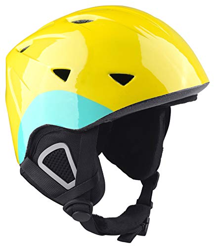 KOOPAN Casque de Ski Snowboard Casque de Vélo pour Les Hommes Femmes Enfants Y-12