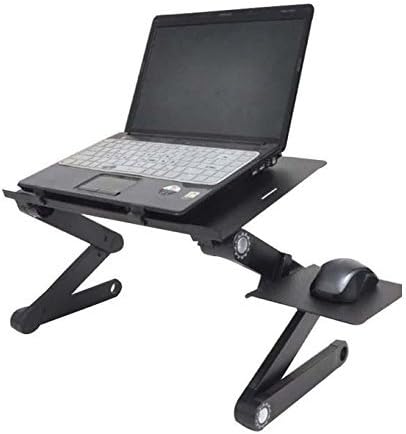 Shag Laptop Table Foldable adjustable height ZigZag Table with cooling fan