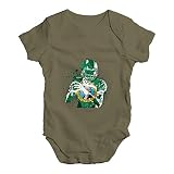 TWISTED ENVY Baby Mädchen (0-24 Monate) Body Gr. 6-12 Monate, Khaki