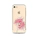 Produktbild KSHOP Case Cover für iphone 7 /iphone 7s 4.7" hülle,Lizimandu TPU 3D Handyhülle Muster Case Blaue Blume/Blue Flower - Er blumig Bana Cluster amaryllis Higanbana