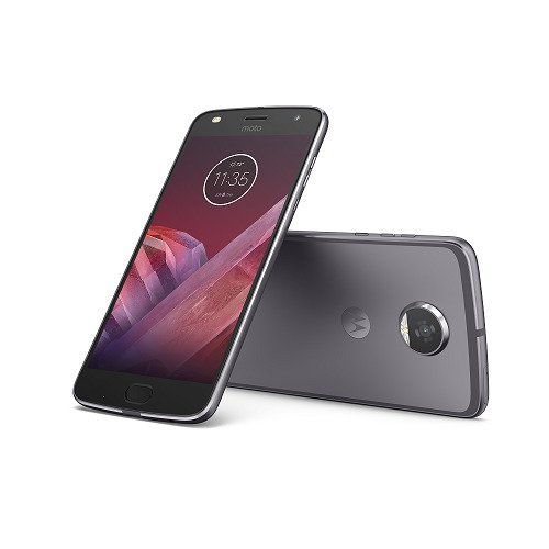 Motorola Moto Z2 Play Smartphone da 5,5 pollici FHD AMOLED, 4GB RAM, 64 GB ROM, Snapdragon 626 Octa-core 2,2 GHz, 12 MP Camera, 4G LTE, Android 7.1.1, Grigio Lunare H3G