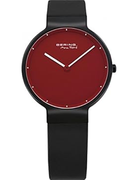 BERING Time Damen-Armbanduhr Max René UltraSlim Analog Quarz Kunststoffband 12631-823