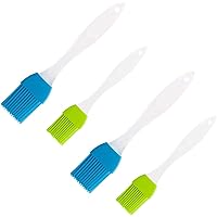 Food Brush,Egg Brush,Pastry Brush for Baking Cooking BBQ Grill Cake Meat Marinating,Silicon Brush for Oil Butter Sauce Spread