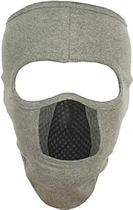 H-Store Lycra Face Mask (Grey for Women , Free Size ) Pack of 1