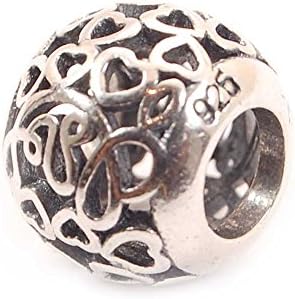 Bead Sterling Silver 100% made in Spain, Compatible Pandora Style Bracelets, SWROVSKI, Chamilia, etc.. Guaranteed quality