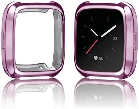 Keweini For Fitbit Versa Case, Replacement Cover for Fitbit Versa (Rose Gold)