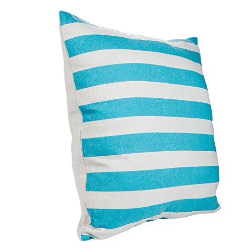 Avanzza 4er-Set Kissenhülle / Kissenbezug 50×50 cm in Türkis für Kissen, Sofakissen / Sofa Kissen und Dekokissen / Deko Kissen aus der Linie Decor Chic - 3