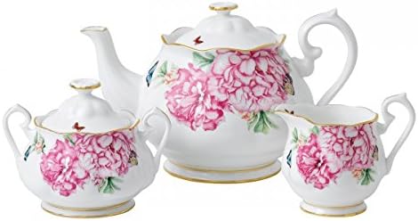 Miranda Kerr For Royal Albert Brand New For 2014 – Friendship Teapot, Cream & Sugar - Beautifully Boxed