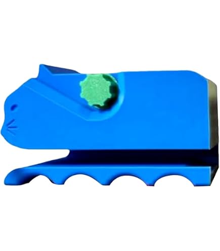 3D-gedruckter Kartonschneider Für Katzenkratzbretter – DIY-Kratzbaum-Werkzeug In Blau