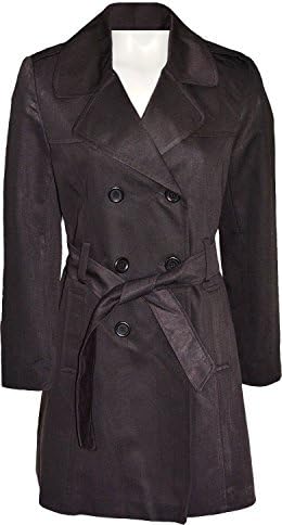 VICKY SMITH LONDON New Ladies Belted MAC Trench Coat Lined 35" Length