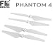 Produktbild DJI Phantom 4 4 Pro DJI 9450S Quick Release Selbstanzugs Propellern für DJI Phantom 4 phantom 4 Pro Drone Weiß Streifen 4 Stücke (2 Paar)