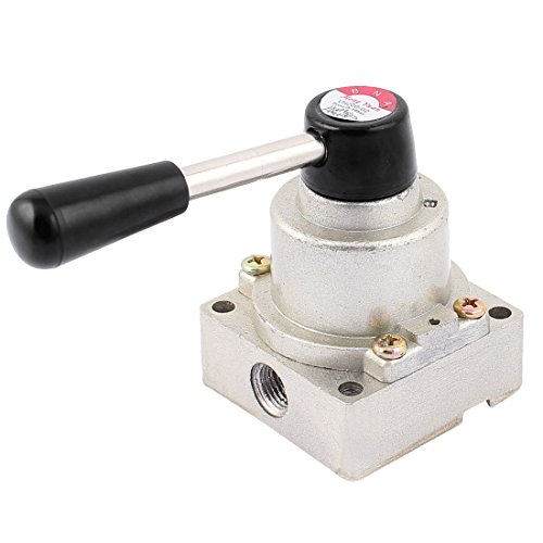 Handhebel-Pneumatik Ventil VH200-02 3-Wege-3 Position 1/4 RC-Anschlüsse