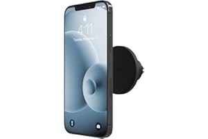 ZAGG Mophie Snap Vent Mount, uniwersalny uchwyt samochodowy na telefon, w zestawie adapter, kompatybilny ze wszystkimi smartfonami, czarny