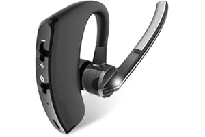 INIVECH Manos Libres Bluetooth Auricular Inalambrico - Manos Libres Bluetooth Auricular Inalambrico - Giratorio para Trabajar/Conducir