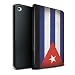Produktbild STUFF4 PU-Leder Hülle/Case/Brieftasche für Apple iPad Mini 4 tablet / Kuba/Kubanisch Muster / Amerika Flagge Kollektion