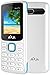 Aqua Neo Pro - 2000 mAh Battery Dual SIM Basic Keypad Mobile Phone with Vibration Feature - WhiteBlue RS.849.00