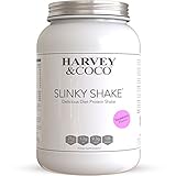 Protein Powder Diet Whey Meal Replacement Shakes For Men & Women Weight Loss Support - Slinky Shakes (Sumptuous Strawberry)