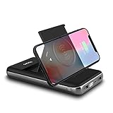 Amplia compatibilidad: funciona como cargador inalámbrico Qi - Soporta carga inalámbrica de hasta 1 A para dispositivos habilitados para Qi incluyendo (pero no limitado a): iPhone 10/X/8/8Plus, Samsung Galaxy Note5/S6/S6 Edge/S6 Edge+/S7/S7Edge/S8/S9/nota: Google Nexus 6 y otros dispositivos habilitados para Qi. Funciona como banco de energía en movimiento, proporciona un servicio de carga perfecto para tus tabletas, teléfonos móviles, cámaras digitales, MP4 y otros productos electrónicos.