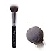 Nanshy 5 Piece Kabuki Makeup Brush Set - Face Application Contouring Blending Liquids Creams Mineral Powders - Onyx Black Kit
