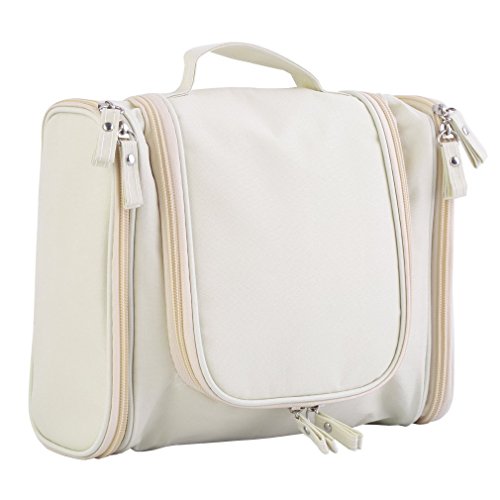 ShopAISExcellent Quality Travel Toiletry Bag Large Capacity Cosmetic Organizer Multifunctional Hanging Wash Bag - Pink