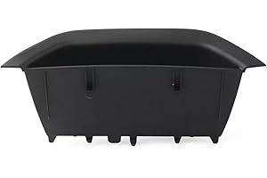 LIMBQS Garniture de poignée de porte intérieure pour BMW X3 X4, couvercle de boîte de poignée d'accoudoir de porte côté conducteur pour BMW F25 F26 (noir)