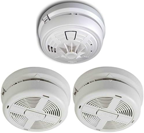 2 x BRK 770MBX Mains Smoke Detectors + 1 x 790MBX Mains Heat Detector
