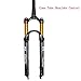 Produktbild TIANPIN Mountainbike Federgabel, 26/27.5/29 Zoll leichte Magnesiumlegierung Mountainbike Suspension Lock Schulterhub: 100mm,26,Cone