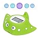 Produktbild Verbesserte Cartoon Fisch Baby Bad Thermometer, schwimmende Thermometer Bad Spielzeug elektronische Baby Gesundheit Badewanne Thermometer Meter mit Raumtemperatur, Timing Alarm, Farbwechsel