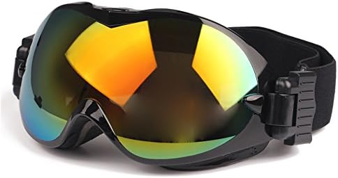 Lylhmj Ski Goggles Ski Goggles Snowboard Glasses Outdoor Sports Snowboard Goggles Anti Fog UV Protection Windproof Double Lens Snowboard Goggles for Motorcycle Bicycle Skiing Skating