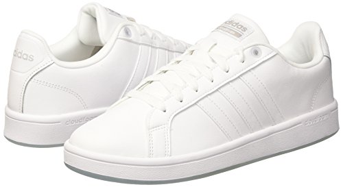 adidas gazelle silver green womens Adidas Cf Advantage AW4294 Mens White Leather Lace Up Lifestyle Sneake