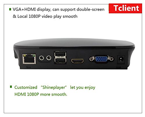 ARM A9 Dual Core 1GHz Linux thin client pc station network terminal computer Cloud PC with RAM 512M,FLASH 4G,USB VGA HDMI, RDP7.1, Embedded linux 3.0 OS
